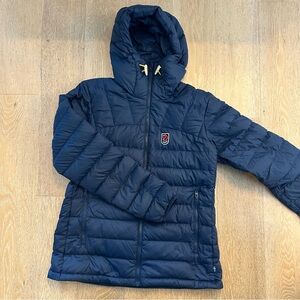 Fjallraven Navy EXPEDITION PACK DOWN HOODIE
